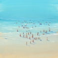 thumbnail image 2 of OToole, Tim 20x20 White Modern Wood Framed Museum Art Print Titled - Beach Day II, 2 of 4