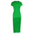thumbnail image 6 of Women's 2024 Summer Short Sleeve Tshirt Dress Casual Crew Neck Beach Long Maxi Dresses, 6 of 6