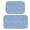 Paisley and Damask Blue Pattern-1, variant on Paisley and Damask Blue Pattern Bath Mat Set Of 2,Non-Slip Rug for Bathroom,Kitchen,Bedroom,Entrance, 30x17 and 23.5x15.7 Inches