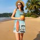 thumbnail image 3 of Fotbe Vintage Surf Van Beach Vestido de Verano sin Mangas para Mujer – Vestido Midi Línea A, Estilo Camiseta Floral, Vestido Playero Casual y Fluido, 3 of 7