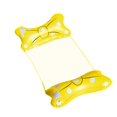 thumbnail image 1 of Swimming Hammock Inflatable Water Recliner Adult Pool Bowknot Lounger PVC Mesh Lounge  Yellow, 1 of 10