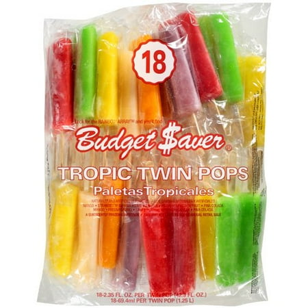 Ziegenfelder Budget Saver Twin Pops, 18 ea - Walmart.com