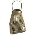 thumbnail image 1 of Hill Interiors Peardrop Wicker Candle Lantern, 1 of 2