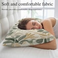 thumbnail image 5 of Sage Green Yellow Botanical Pillow Covers 16"x24", Spring Summer Vintage Soft Brushed Microfiber Breathable Throw Pillow Covers, Decorative Pillowcase with Zipper for Couch Sofa Bedroom Living Room, 5 of 9