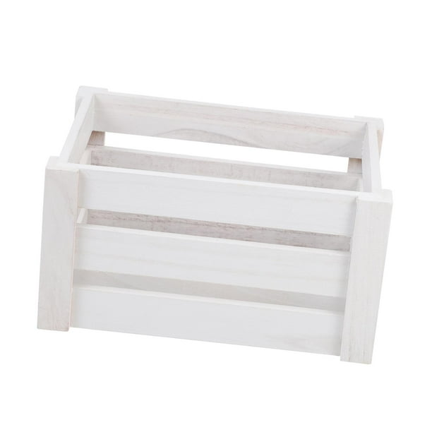 Caja de madera para almacenamiento y exhibición, caja de madera maciza para uso en granjas. estilo C