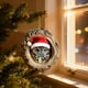thumbnail image 4 of Adornos Navideños de Animales, Colgantes Planos de Acrílico Impresos En 2D | Adornos para Árbol de Navidad con Búho y Mapache | Adornos Colgantes Duraderos con Cuerda | Decoración Navideña para Árbol, 4 of 5