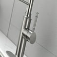 thumbnail image 2 of Cfowner Single Handle High Kitchen Faucet, Stainless Steel Sink Faucets with Pull Down Sprayer, Brushed Nickel, 2 of 7
