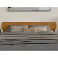 thumbnail image 2 of AFI, Florence King Solid Wood Headboard, Light Toffee, 2 of 7