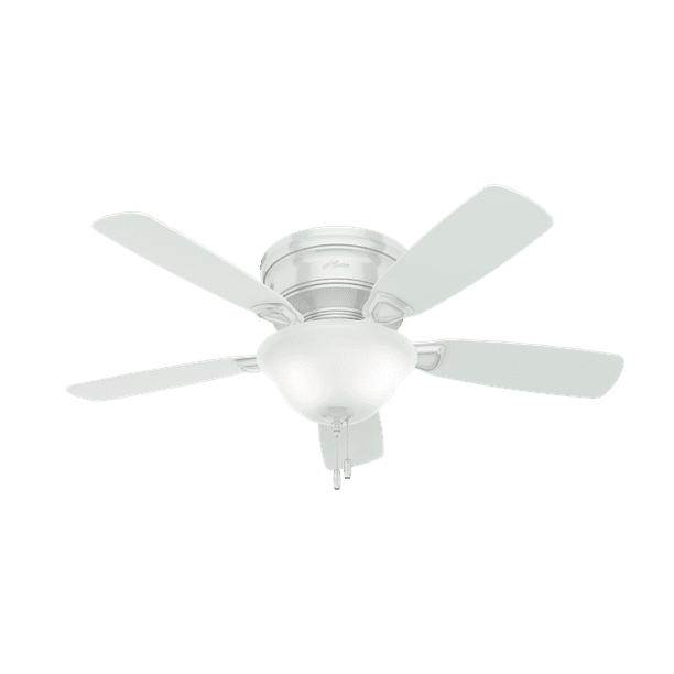 Hunter Low Profile 48 Home Ceiling Fan, How To Add A Pull Chain Ceiling Fan