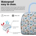 thumbnail image 3 of Lunch Bag Lunch Box for Women Reusable Insulated Lunch Bags,Water-Resistant Starfish Anchor Marine Cooler Lunch Tote Bag, Large Capacity for Work Travel Picnic, 3 of 6