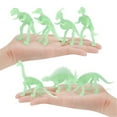 thumbnail image 2 of Luminous Dinosaur Model Toys Sturdy 12pcs Ornament Gift For Kid, 2 of 7