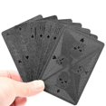 thumbnail image 5 of Creative Poker Plastic Waterproof Playing Cards For Magic Party Gift Black, 5 of 5