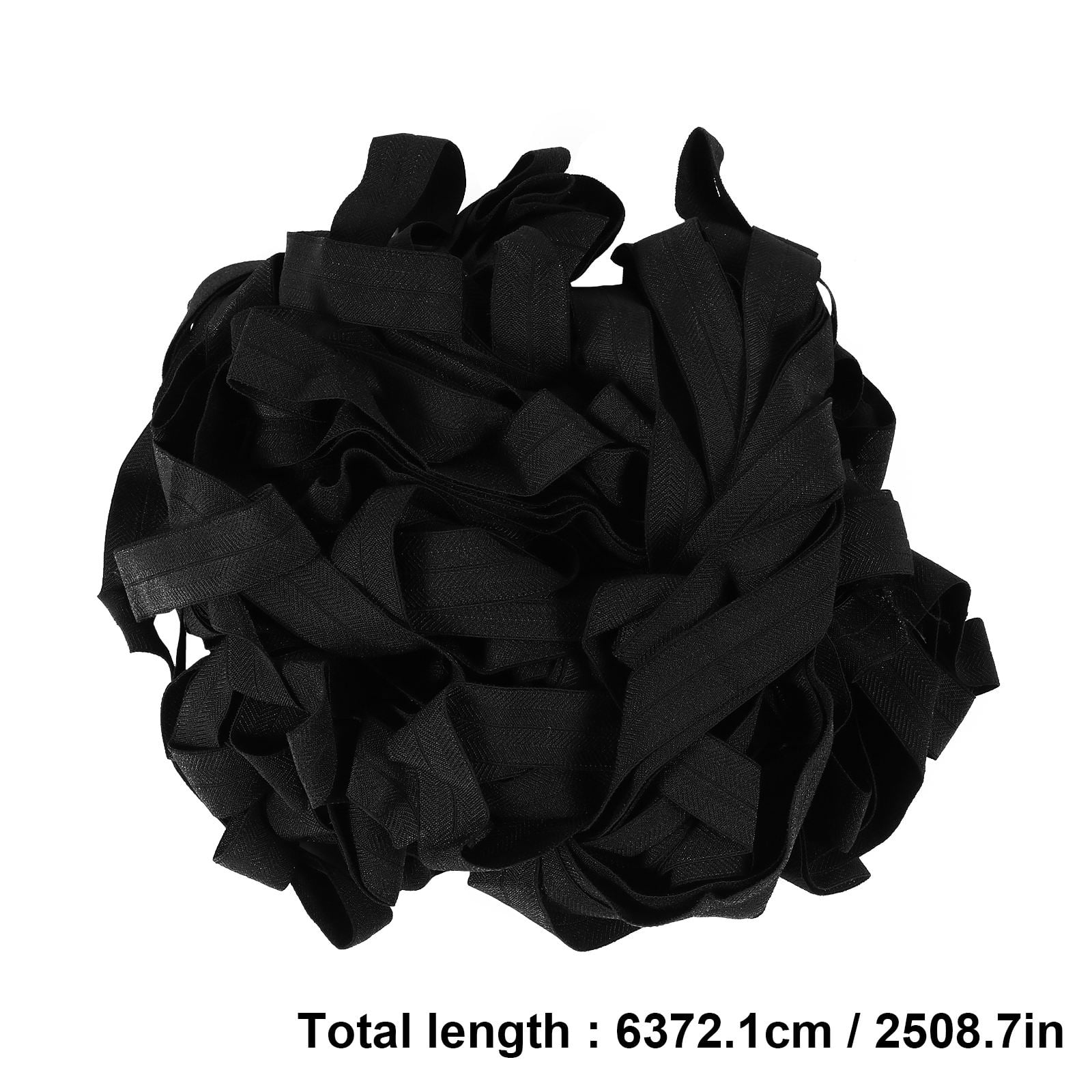 UPKOCH Double Side Tape Black Cotton 1Pcs