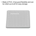 thumbnail image 4 of Uxcell 3.1" x 3.1" Cutting Mats Rotary Fabric Mat Self Recover Double Sided Mini, Grey 2 Pack, 4 of 5