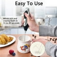 thumbnail image 2 of Original Milk Frother Handheld Foam Maker for Lattes - Whisk Drink Mixer for Coffee, Mini Foamer for Cappuccino, Frappe, Matcha, 2 of 6