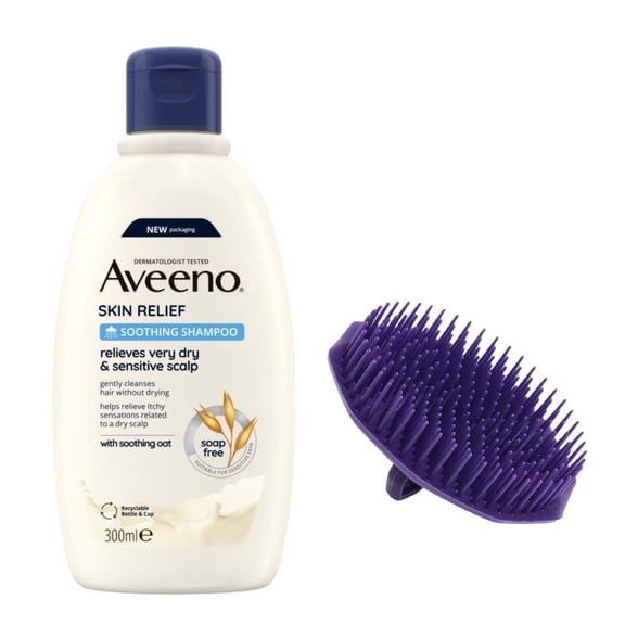 VibePack Soothing Shampoo   scalp brush