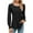 Black, variant on BSDJILFG Women's Tunic Tops Casual Pleated Shirts Puff Sleeve Tees Round Neck Flowy Long Sleeve Blouse
