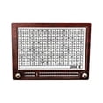 thumbnail image 2 of Hucha de madera, caja de dinero, caja de almacenamiento con contador de objetivos de ahorro de dinero marrón 2000 euros, 2 of 9
