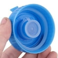 thumbnail image 4 of Water Jug Cap 5 Pack Plastic Water Bottle Cap Blue Gallon Drinking Water Bottle Cap Replacement Bottle Tool Leak Free, 4 of 5