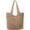 Khaki, variant on Straw Beach Bag for Women Summer Woven Beach Tote Bag Shoulder Handbags Boho Bag