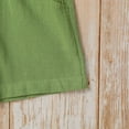 thumbnail image 5 of CARETOO Toddler Boy Summer Outfits Short Sleeve Button Down Shirt Tops & Khaki Casual Shorts Sets Baby 12Months-5T Clothes, 5 of 9