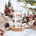 thumbnail image 2 of Yayeee Flameless Candles with Remote Flickering Battery Operated Multi Color Changing, Red Christmas House, 2 of 7