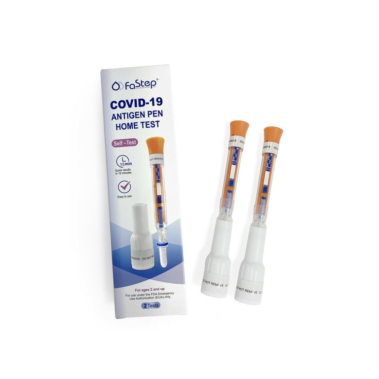 Fastep Easy Covid Test COVID 19 Antigen Pen Home Test 2 tests per pack