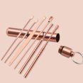 thumbnail image 3 of 6Pcs/Set Ear Pick Spiral Comfortable Stainless Steel Ear Cleaning Tool Set for Adults, 3 of 7