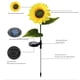 thumbnail image 1 of Lámpara Girasoles Luz solar Impermeable Jardín Patio Césped de noche Decoración de vacaciones Likrtyny  Para estrenar, 1 of 4