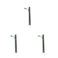thumbnail image 4 of pitrice Model Railway Lamp Classical Pathway Single-Head Lightweight Ladder Streetlights Miniature Outdoor LED Metal Lamppost Green（Warm Light） 3Set, 4 of 6