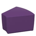 thumbnail image 1 of SoftZone® Wedge Ottoman Junior - Purple, 1 of 2