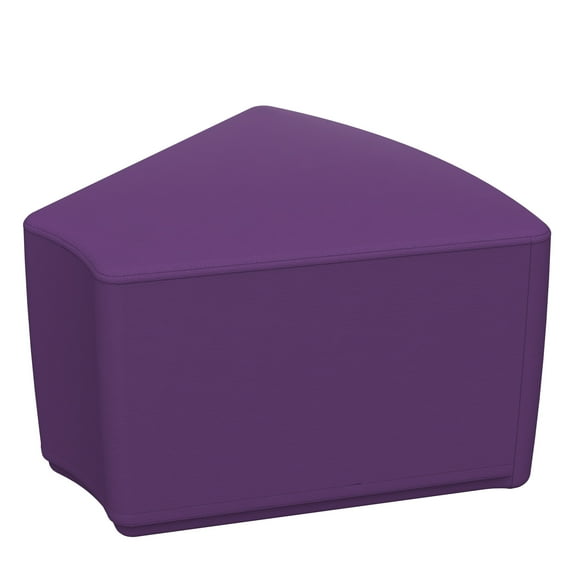 SoftZone® Wedge Ottoman Junior - Purple