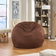 thumbnail image 2 of GDF Studio Kelsey Faux Suede 5 Foot Bean Bag Lounge Chair, 2 of 5