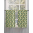 thumbnail image 5 of Easter Bathroom Window Curtain, Cute Cartoon Rabbits Bunny Animal Yellow Green Light Filtering Coffee Kitchen Curtains, Bedroom Living Room Curtains 2 Panel 84"x54", 5 of 6