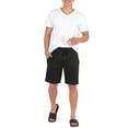 thumbnail image 6 of Fruit of the Loom Men's and Big Men’s Breathable Mesh 2-Pack Knit Sleep Pajama Short, S-2XL, 6 of 6