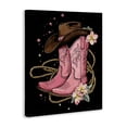 thumbnail image 2 of Stupell Industries Eclectic Western Chic Pink Boots Canvas Art, 24 x 30, by Creative Studio, 2 of 8