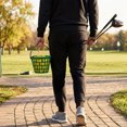 thumbnail image 1 of SWETRACE 1Ud Cesta De Nylon Verde Para Pelotas De Golf Con Asa Resistente Y Capacidad Amplia, 1 of 7