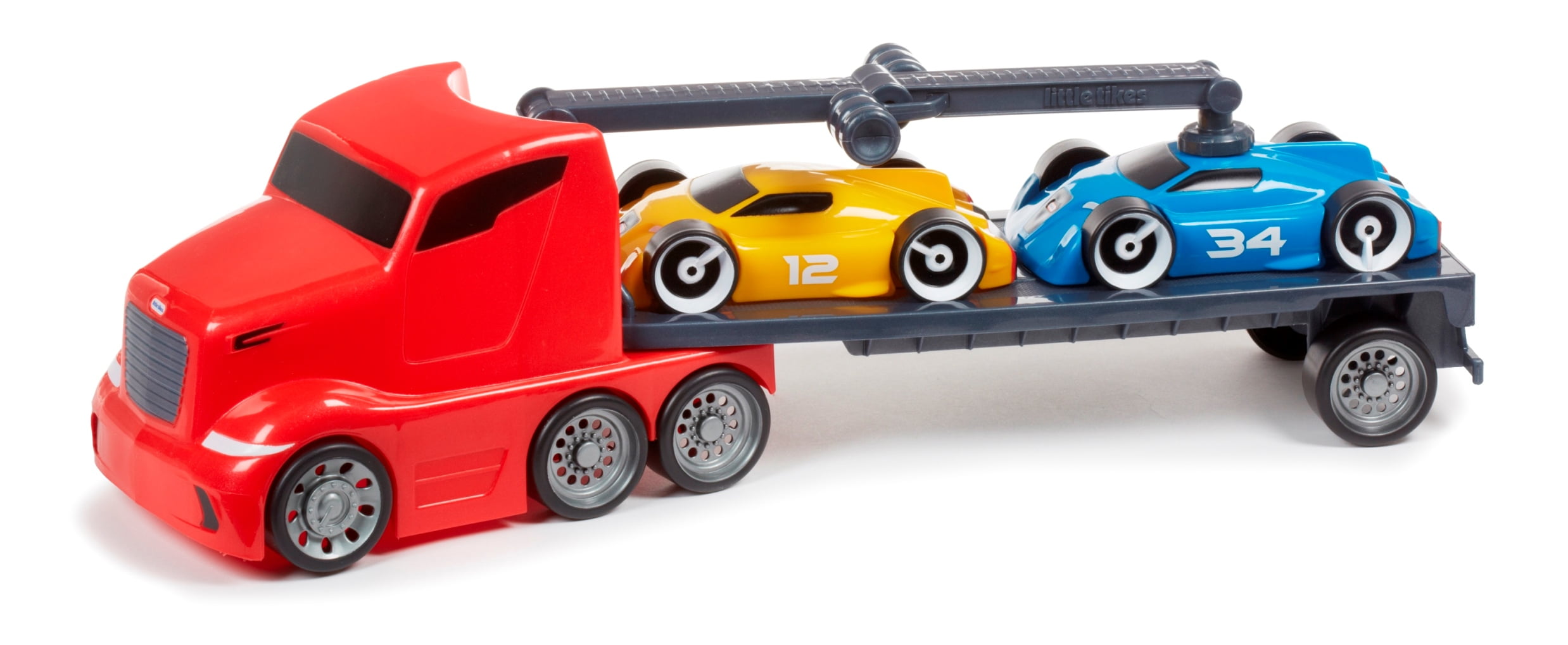 little tikes truck with cars