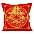 thumbnail image 1 of Funda de almohada Taotanxi 2025 del Año de la Serpiente, con letras supersuaves para sofá, dormitorio y reposacabezas., 1 of 7