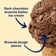 thumbnail image 2 of Tillamook Brownie Batter Ice Cream, 48 oz, 2 of 9