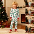 thumbnail image 2 of Gaexia Kids Christmas Pajamas Cotton Long Sleeve Matching Holiday Set Toddler Boys Girls Kids Xmas Jammies, 2 of 5