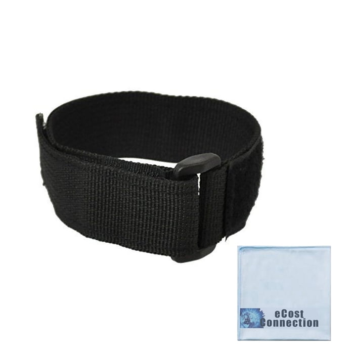 Wrist Strap for GoPro HERO5, 4, 3+, 3, 2, 1 Cameras & an eCostConnection Microfiber Cloth