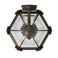 thumbnail image 4 of 2444CB Hinkley Lighting San Clemente - 3 Light Medium Outdoor Wall Lantern in Traditional and Glam Style - 12.25 Inches Wide by 19.75 Inches, 4 of 9