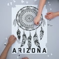 thumbnail image 3 of Arizona, Dream Catcher, Black Outline (1000 Piece Puzzle, Size 19x27, Challenging Jigsaw Puzzle for Adults and Family, Made in USA), 3 of 4