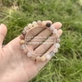 thumbnail image 2 of Round Beaded Bracelet Gemstone Jewelry - Beaded Bracelets for Women Stretch Healing Bracelet - Natural Stone Gemstone Jewelry Gifts for Daily Wear 0.3in Width, 2 of 4
