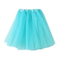 thumbnail image 1 of Fgnfyis Jupes de Carnaval pour Femmes Jupes pour Dames Couleur Unie Courte Mode Jupe Tutu Plissée Jupe de Danse Maille Dure pour Performance sur Scène Jupe de Ballet J A, 1 of 3