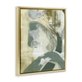 thumbnail image 4 of Stupell Industries Dynamic Chaotic Abstract Abstract Painting Gold Floater Framed Canvas Art Print Wall Art, 25 x 31, 4 of 10