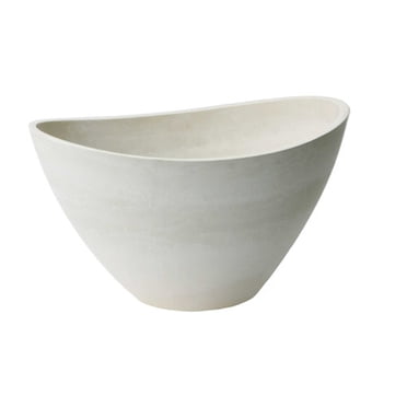 Algreen Valencia Wave Bowl Stone Pot Planter
