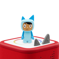 tonies Light Blue/Medium Creative Audio Toy Figurine - Record and Upload up to 90 Minutes of Your Own Stories and Songs, Age Group 3