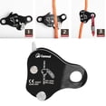 thumbnail image 4 of Safety Rope Grab Rock Climbing Device Ladder Arborist Fall Arrester Pulley Device Black, 4 of 9